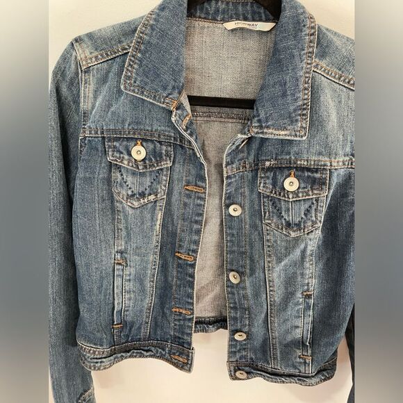Highway Jeans Denim Jacket size medium - Picture 2 of 9